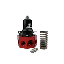 Load image into Gallery viewer, Aeromotive AER13133 Aeromotive Regulator - 30-120 PSI - .500 Valve - 4x AN-08 and AN-10 inlets / AN-10 Bypass
