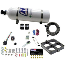 Load image into Gallery viewer, Nitrous Express Single Entry Crossbar 8500 Based Throttle Body Nitrous Kit w/15lb Bottle Nitrous Systems Nitrous Express
