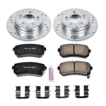 Load image into Gallery viewer, Power Stop 2015 Hyundai Sonata Rear Z23 Evolution Sport Brake Kit Brake Kits - Performance D&amp;S PowerStop   
