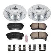Power Stop 2015 Hyundai Sonata Rear Z23 Evolution Sport Brake Kit Brake Kits - Performance D&S PowerStop   