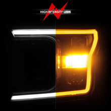 Load image into Gallery viewer, ANZO 2018-2020 Ford F-150 Projector Headlight w/ Plank Style Switchback Black Housing Headlights ANZO

