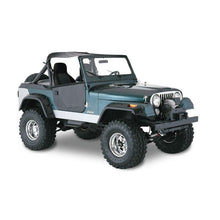 Load image into Gallery viewer, Bushwacker 59-83 Jeep CJ5 Cutout Style Flares 4pc - Black Fender Flares Bushwacker
