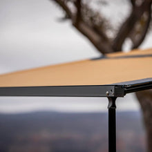 Load image into Gallery viewer, ARB Aluminum Awning, Black Frame, 8.2FT x 8.2FT, Installed with LED Light Strip Awnings &amp; Panels ARB
