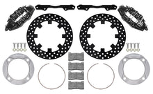 Load image into Gallery viewer, Wilwood 2014+ Polaris RZR XP 1000 Front Kit 11.25in Drilled - Black Brake Kits - Performance Drill Wilwood
