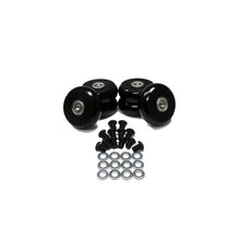 Load image into Gallery viewer, Energy Suspension 2.375in Black Hyper-Glide PolyCreeper Wheels (Set of 6) Tools Energy Suspension
