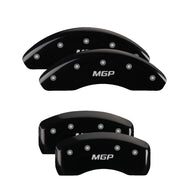 MGP 4 Caliper Covers Engraved Front & Rear Mopar Yellow Finish Black Char 2004 Chrysler Pacifica Caliper Covers MGP