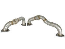 Load image into Gallery viewer, aFe Twisted Steel Power Package Up-Pipes / Manifold 08-10 Ford Diesel Trucks V8 6.4L (td) Headers &amp; Manifolds aFe
