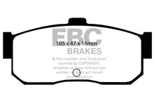 Load image into Gallery viewer, EBC 91-97 Infiniti G20 2.0 Yellowstuff Rear Brake Pads Brake Pads - Performance EBC   
