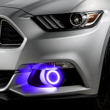 Load image into Gallery viewer, Oracle 15-17 Ford Mustang Dynamic RGB+A Projector Surface Mount Fog Light Halo Kit - SEE WARRANTY Fog Lights ORACLE Lighting
