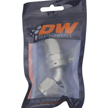 Load image into Gallery viewer, DeatschWerks 8 AN Female Flare Swivel 60-degree Hose End CPE - Anodized DW Titanium Fittings DeatschWerks
