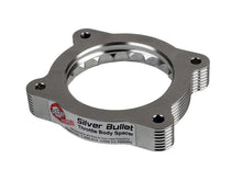 Load image into Gallery viewer, aFe AFE46-34022 aFe 02-09 Chevrolet Trailblazer/ 02-09 GMC Envoy L6 4.2L Silver Bullet Throttle Body Spacer - Silver
