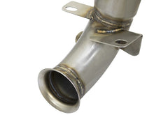 Load image into Gallery viewer, aFe AFE48-36318-1HC aFe 09-13 MINI Cooper S (R56) L4 1.6L (t) Twisted Steel Down Pipe 2-1/2in 304 Stainless Steel w/ Cat
