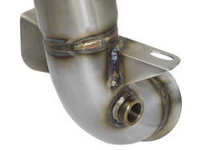 Load image into Gallery viewer, aFe AFE48-36318-1HC aFe 09-13 MINI Cooper S (R56) L4 1.6L (t) Twisted Steel Down Pipe 2-1/2in 304 Stainless Steel w/ Cat
