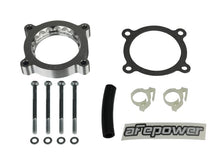 Load image into Gallery viewer, aFe AFE46-33016 aFe 11-14 Ford Mustang/ 11-14 Ford F-150 V6 3.7L Silver Bullet Throttle Body Spacer - Silver

