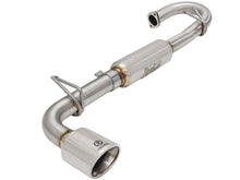 Load image into Gallery viewer, aFe AFE49-36025-P aFe 11-16 Scion TC L4-2.5L 304SS 2-1/4in to 2-1/2in Axle-Back Takeda Exhaust w/ Polished Tip
