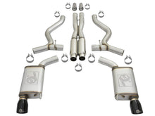 Load image into Gallery viewer, aFe AFE49-32086-B aFe 11-21 Dodge Durango V6-3.6L / V8-5.7L MACH Force-Xp 304 SS Cat-Back Exhaust System w/ Black Tip
