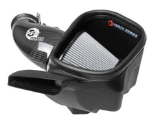 Load image into Gallery viewer, aFe AFE57-10014D aFe 12-21 Jeep Grand Cherokee 6.4L Track Series Carbon Fiber Cold Air Intake w/Pro Dry S Filter
