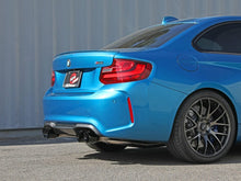 Load image into Gallery viewer, aFe AFE49-36330-1B aFe 16-18 BMW M2 L6-3.0L MACH Force-Xp 3in to 2.5in 304 SS Cat-Back Exhaust System-Quad Black Tips
