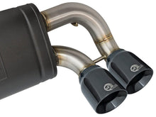 Load image into Gallery viewer, aFe AFE49-36330-1B aFe 16-18 BMW M2 L6-3.0L MACH Force-Xp 3in to 2.5in 304 SS Cat-Back Exhaust System-Quad Black Tips
