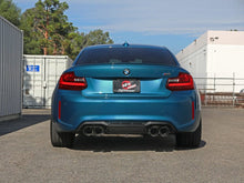 Load image into Gallery viewer, aFe AFE49-36330-1P aFe 16-18 BMW M2 L6-3.0L MACH Force-Xp 3in to 2.5in 304 SS Cat-Back Exhaust System-Quad Polish Tips
