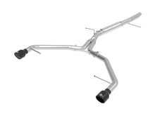 Load image into Gallery viewer, aFe AFE49-36419-B aFe 17-19 Audi A4 (L4-2.0L) MACH Force-Xp  Stainless Steel Axle-Back Exhaust System - Black Tip
