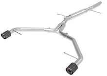 Load image into Gallery viewer, aFe AFE49-36419-C aFe 17-19 Audi A4 (L4-2.0L) MACH Force-Xp  Stainless Steel Axle-Back Exhaust System - Carbon Tip
