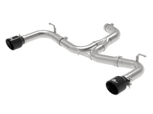 Load image into Gallery viewer, aFe AFE49-36421-B aFe 18-20 VW GTI (MK7.5) 2.0L MACH Force-Xp 3in to 2.5in 304 SS Axle-Back Exhaust System-Black Tips
