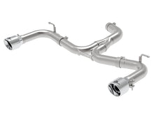 Load image into Gallery viewer, aFe AFE49-36421-P aFe 18-20 VW GTI (MK7.5) 2.0L MACH Force-Xp 3in to 2.5in 304 SS Axle-Back Exhaust System- Pol. Tips
