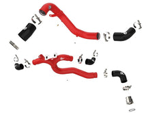 Load image into Gallery viewer, aFe AFE46-20504-R AFE 18-21 Kia Stinger V6-3.3L BladeRunner Alum Hot/Cold Charge Pipe Kit Red
