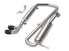 Load image into Gallery viewer, aFe AFE49-37020-B aFe 18-21 Suzuki Jimny Takeda 2-1/4in. 304 SS Cat-Back Exhaust w/ Blk Tip
