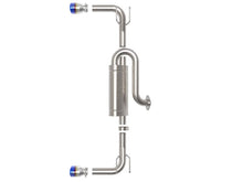 Load image into Gallery viewer, aFe AFE49-37023-L aFe 19-22 Mazda 3 L4 2.5L Takeda 3in to 2-1/2in 304 SS Axle-Back Exhaust w/ Blue Flame Tip

