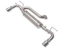 Load image into Gallery viewer, aFe AFE49-37023-P aFe 19-22 Mazda 3 L4 2.5L Takeda 3in to 2-1/2in 304 Stainless Steel Axle-Back Exhaust w/Polished Tip
