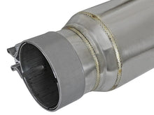 Load image into Gallery viewer, aFe AFE49M10001 aFe MACH Force-Xp 409 SS Resonator 3in. Inlet/Outlet / 4in. Diameter / 12in. Body / 16in. Length
