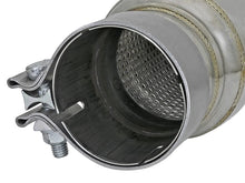 Load image into Gallery viewer, aFe AFE49M10001 aFe MACH Force-Xp 409 SS Resonator 3in. Inlet/Outlet / 4in. Diameter / 12in. Body / 16in. Length
