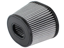 Load image into Gallery viewer, aFe AFE21-91087 aFe MagnumFLOW Pro DRY S Intake Replacement Filter 3.5in F 9x6.5in B 6.75x5.5in T 5.375in H
