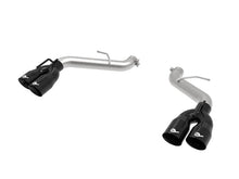Load image into Gallery viewer, aFe AFE49-44119NM-B aFe POWER MACH Force-Xp 3in Axle-Back Exhaust 16-20 Chevrolet Camaro SS V8 6.2L w/o Mufflers - Black
