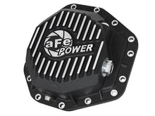 Load image into Gallery viewer, aFe AFE46-70352 aFe Power Pro Ser Rear Diff Cover Black w/Mach Fins 2017 Ford Diesel Trucks V8-6.7L(td) Dana M275-14
