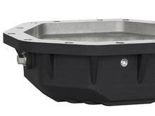 Load image into Gallery viewer, aFe AFE46-70352 aFe Power Pro Ser Rear Diff Cover Black w/Mach Fins 2017 Ford Diesel Trucks V8-6.7L(td) Dana M275-14

