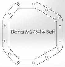 Load image into Gallery viewer, aFe AFE46-70352 aFe Power Pro Ser Rear Diff Cover Black w/Mach Fins 2017 Ford Diesel Trucks V8-6.7L(td) Dana M275-14
