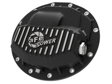 Load image into Gallery viewer, aFe AFE46-70402 aFe Power Pro Series Rear Differential Cover Black w/ Machined Fins 13-18 RAM Diesel Trucks L6-6.7L
