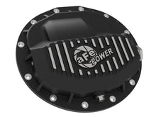 Load image into Gallery viewer, aFe AFE46-70402 aFe Power Pro Series Rear Differential Cover Black w/ Machined Fins 13-18 RAM Diesel Trucks L6-6.7L

