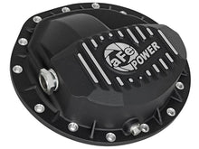 Load image into Gallery viewer, aFe AFE46-70362 aFe Power Pro Series Rear Differential Cover Black w/Machined Fins 16-17 Nissan Titan XD(AAM 9.5-14)
