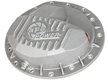 Load image into Gallery viewer, aFe AFE46-70360 aFe Power Rear Differential Cover Raw w/Machined Fins Street Ser. 16-17 Nissan Titan XD (AAM 9.5-14)
