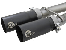 Load image into Gallery viewer, aFe AFE49-46126-B aFe POWER Rebel Series 2-1/2in 409 SS Cat Back Exhaust w/ Black Tips 16-17 Nissan Titan V8 5.6L

