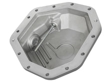 Load image into Gallery viewer, aFe AFE46-70350 aFe Power Street Ser Rear Diff Cover Raw w/Mach Fin 2017 Ford Diesel Trucks V8-6.7L(td) Dana M275-14
