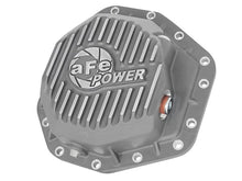 Load image into Gallery viewer, aFe AFE46-70350 aFe Power Street Ser Rear Diff Cover Raw w/Mach Fin 2017 Ford Diesel Trucks V8-6.7L(td) Dana M275-14
