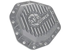 Load image into Gallery viewer, aFe AFE46-70350 aFe Power Street Ser Rear Diff Cover Raw w/Mach Fin 2017 Ford Diesel Trucks V8-6.7L(td) Dana M275-14
