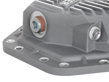 Load image into Gallery viewer, aFe AFE46-70350 aFe Power Street Ser Rear Diff Cover Raw w/Mach Fin 2017 Ford Diesel Trucks V8-6.7L(td) Dana M275-14
