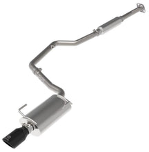 Load image into Gallery viewer, aFe AFE49-36052-B aFe POWER Takeda 12-16 Subaru Impreza 2.0L 2.5in 304SS CB Exhaust w/ Black Tips
