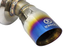 Load image into Gallery viewer, aFe AFE49-36615-L aFe POWER Takeda 16-17 Honda Civic I4-1.5L (t) 2.5-2.25in 304 SS CB Dual-Exit Exhaust Blue Tips
